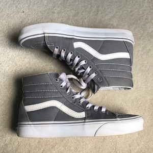 Grey Hightop Vans